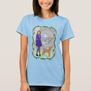 Camiseta Bailarín Irlandés de Stepdance con Terrier