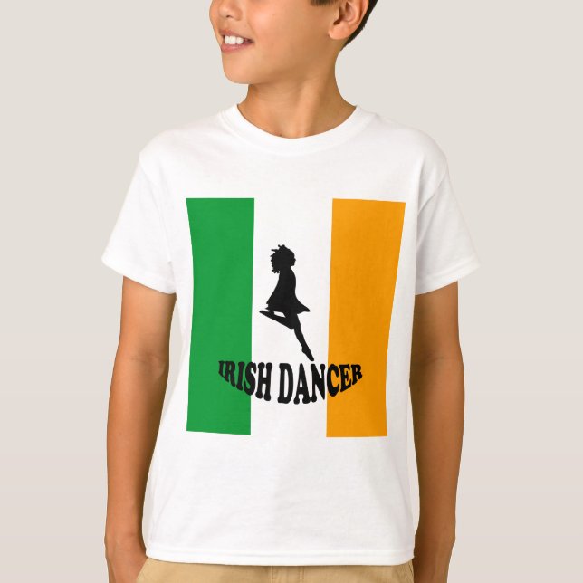 Camiseta Bailarín irlandés del paso (Anverso)