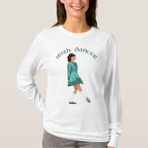 Camiseta Bailarín Irlandés - Turquesa