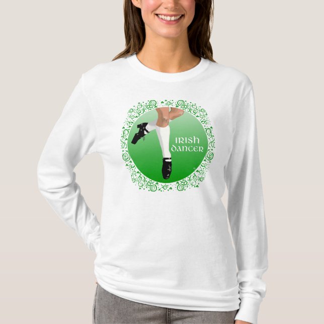 Camiseta Bailarín Irlandés Zapato Duro (Anverso)