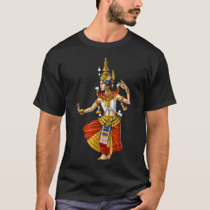 Camiseta Bailarín jemer Apsara camboyano