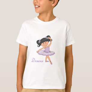 Camiseta Bailarín-Pequeña bailarina en tutú