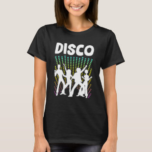Camiseta Bailarín Retro Disco Boogie pantalones acampanados