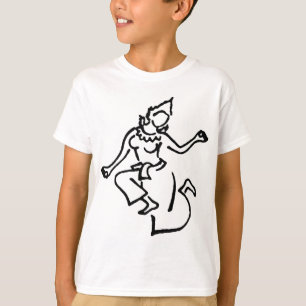 CAMISETA BAILARÍN TAILANDÉS DEL LAO Y DEL CAMBOYANO