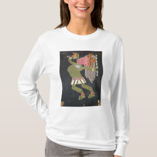 Camiseta Bailarín tejido de las lanas con el bastón, trib