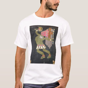 Camiseta Bailarín tejido de las lanas con el bastón, trib