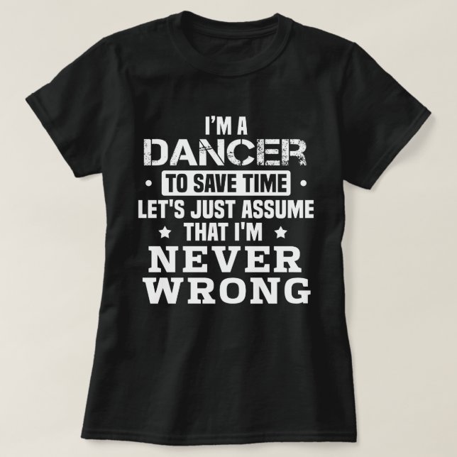 Camiseta Bailarina (Diseño del anverso)
