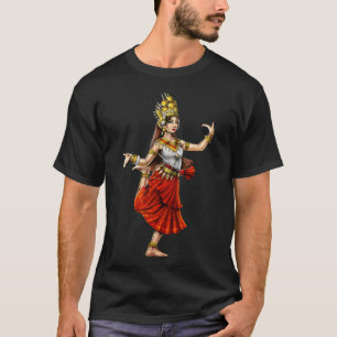 Camiseta Bailarina apsara camboyana