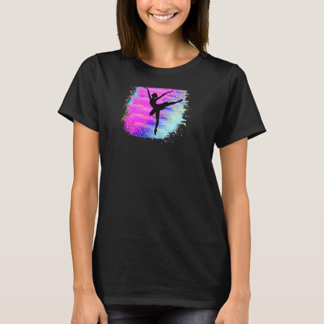 Camiseta Bailarina bailarina bailarina bailarina de danza C (Anverso)