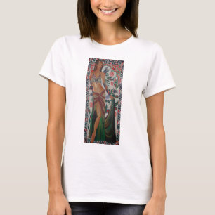 Camiseta Bailarina Belly turca con grupo artístico tradicio