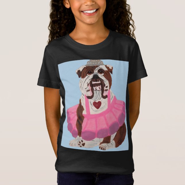 Camiseta Bailarina Bulldog (Anverso)