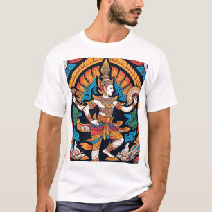 Camiseta Bailarina cultural tailandesa