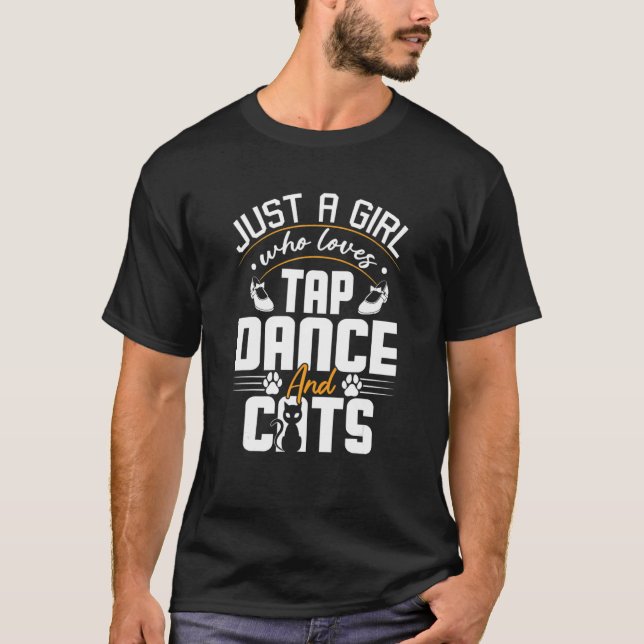 Camiseta Bailarina de Ap Cat Solo Una Chica (Anverso)
