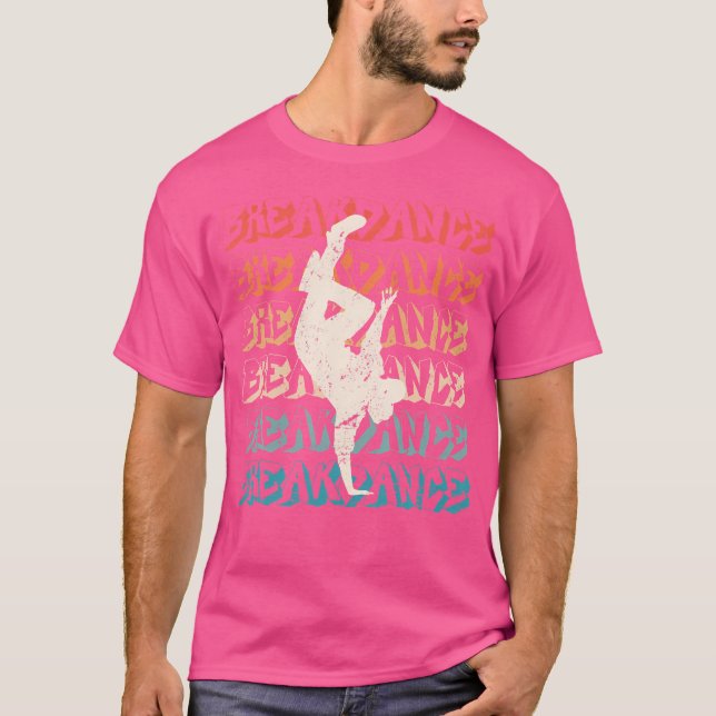 Camiseta Bailarina de arte callejero de danza urbana Hip Ho (Anverso)