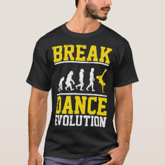 Camiseta Bailarina de bailarina de baile de hip-hop de boya
