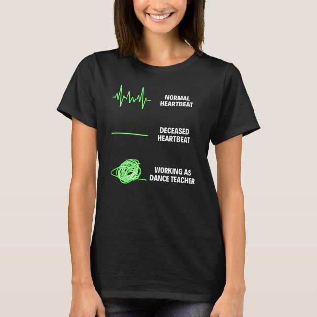 Camiseta Bailarina de bailarina de teatro (Anverso)