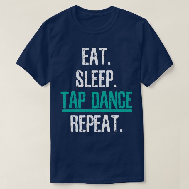 Camiseta Bailarina de baile Tap (Diseño del anverso)