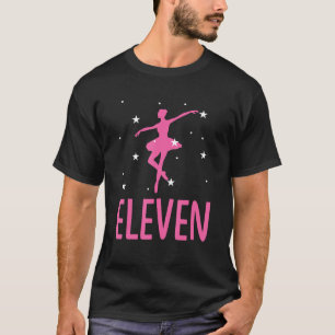 Camiseta Bailarina de ballet 11º cumpleaños Ballerina Dance