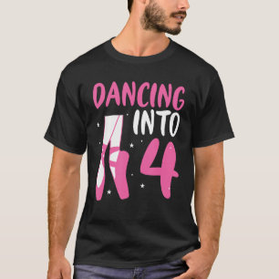 Camiseta Bailarina de ballet bailando en bailarina de cuart