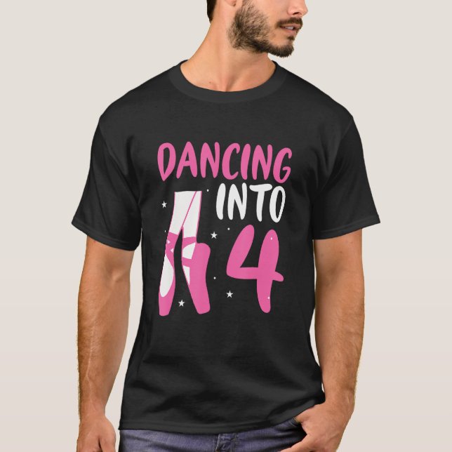Camiseta Bailarina de ballet bailando en bailarina de cuart (Anverso)