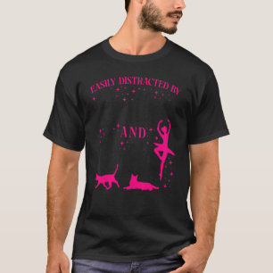 Camiseta Bailarina de ballet bailarina Chica Ballerina Cat 