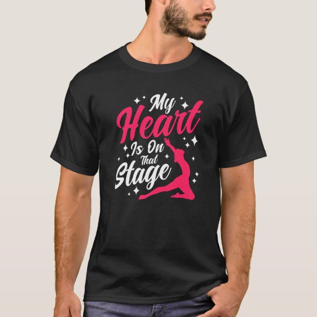 Camiseta Bailarina de ballet bailarina Chica Ballerina Cora (Anverso)