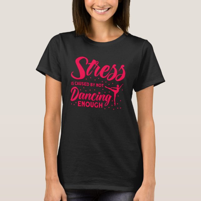 Camiseta Bailarina de ballet bailarina Chica Ballerina No B (Anverso)