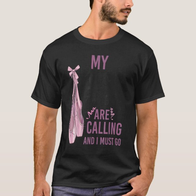 Camiseta Bailarina de ballet bailarina Chica Ballerina Poin (Anverso)