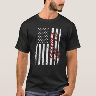 Camiseta Bailarina de ballet Ballerina Bandera Americana Da
