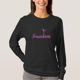 Camiseta Bailarina de ballet ballet de Freedom Lettering