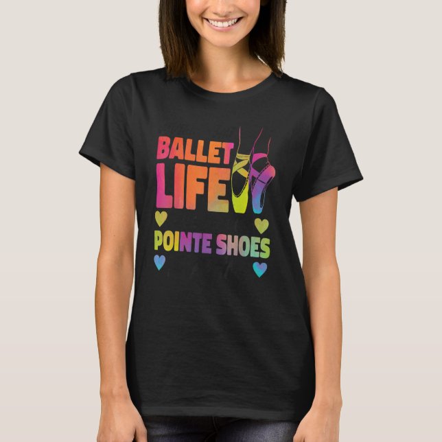 Camiseta Bailarina de ballet Chica de danza Ballerina Point (Anverso)