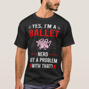 Camiseta Bailarina de ballet con problemas