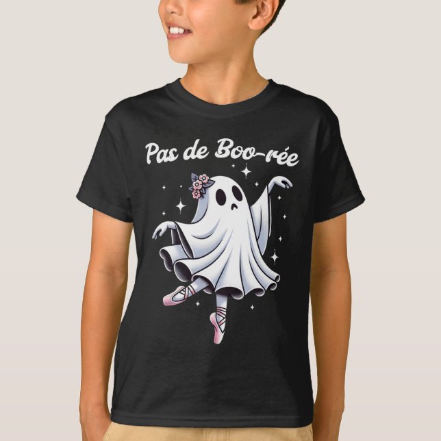 Camiseta Bailarina de ballet Fantasma Teacher de danza H (Anverso)