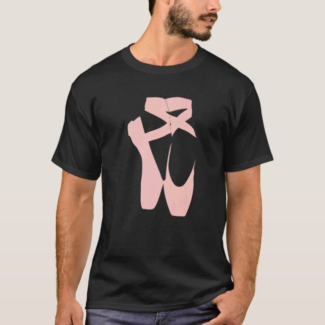 Camiseta Bailarina de ballet Pointe Shoe Ballerina Dancing  (Anverso)