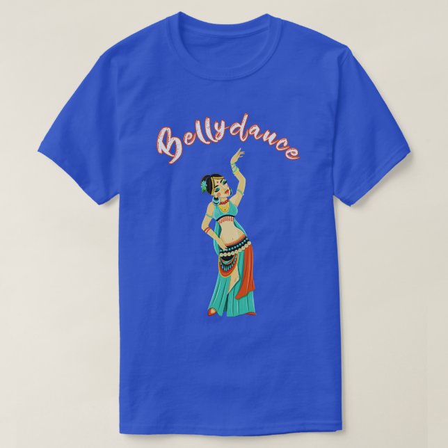 Camiseta Bailarina de Bellydance (Diseño del anverso)