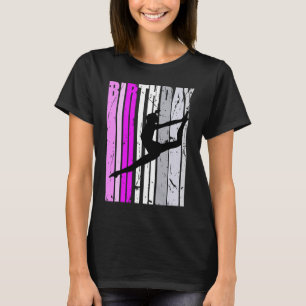 Camiseta Bailarina de cumpleaños de bailes clásicos de muje