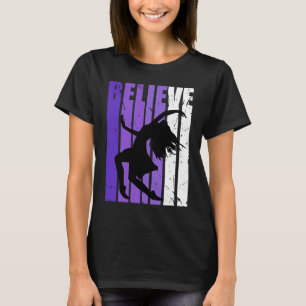 Camiseta Bailarina de danza cree que la silueta colorida mo