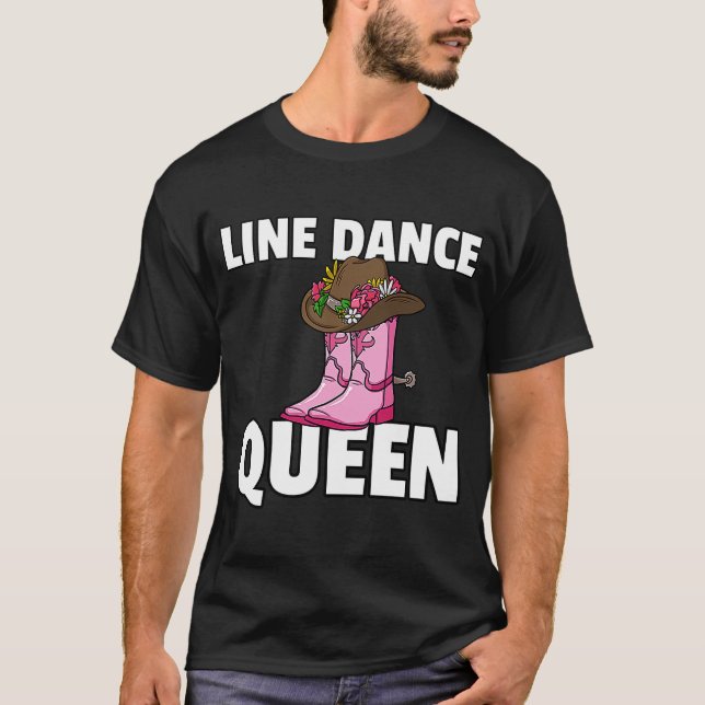 Camiseta Bailarina de danza Queen Country Music (Anverso)