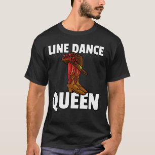 Camiseta Bailarina de danza Queen Country Music