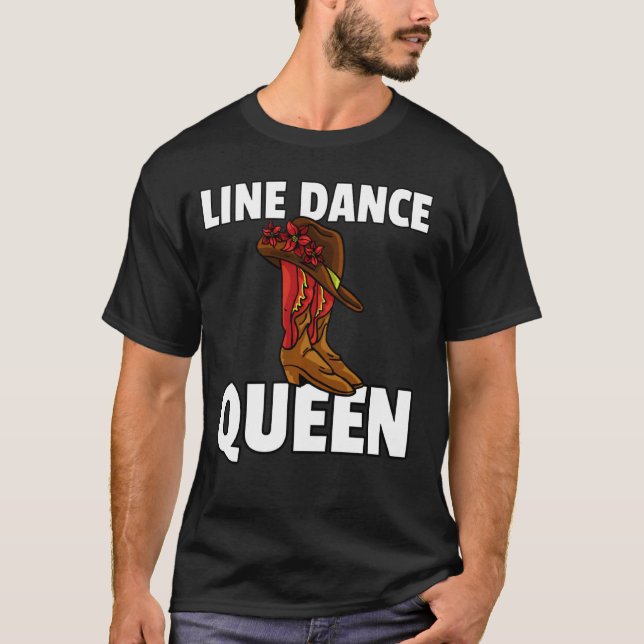 Camiseta Bailarina de danza Queen Country Music (Anverso)