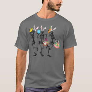 Camiseta Bailarina de esqueleto de baile de Pascua Cría div
