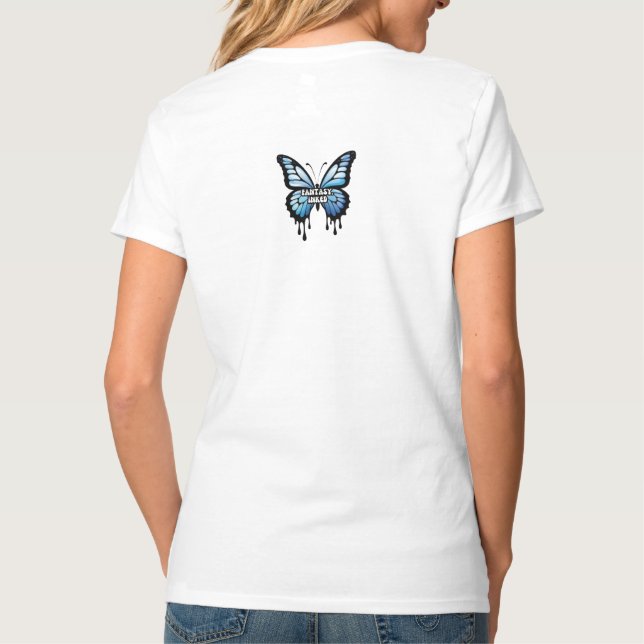 Camiseta Bailarina de fans japonesa (Reverso)