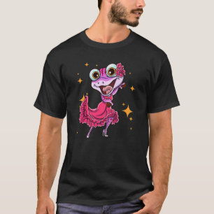 Camiseta Bailarina de flamenco Salamander & Castanets Spani