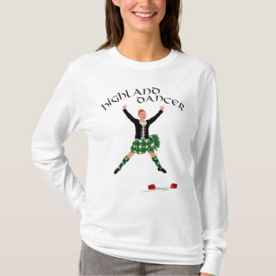 Camiseta Bailarina de Highland Ghillie Callum Sword Dance