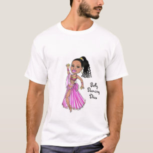 Camiseta Bailarina de la danza del vientre