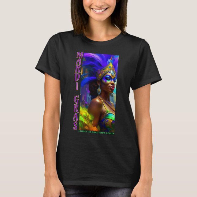 Camiseta Bailarina de Mardi Gras (Anverso)