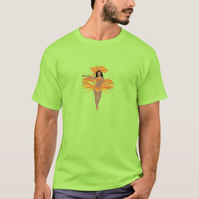 Camiseta Bailarina de samba (Anverso)