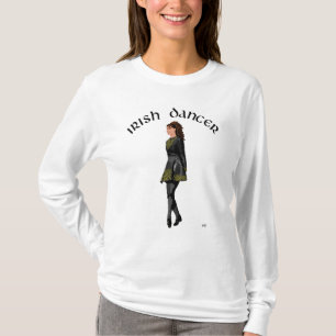 Camiseta Bailarina de Step Irlandés - Vestido Negro, Cabell