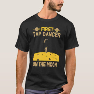 Camiseta Bailarina De Tap En La Luna