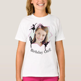 Camiseta Bailarina del baile SU de la IMAGEN cumpleaños